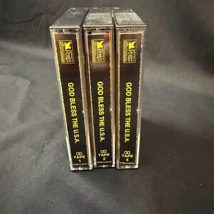 God Bless the USA Reader's Digest All-Star Country Cassette Tape Set Tapes 1 2 4